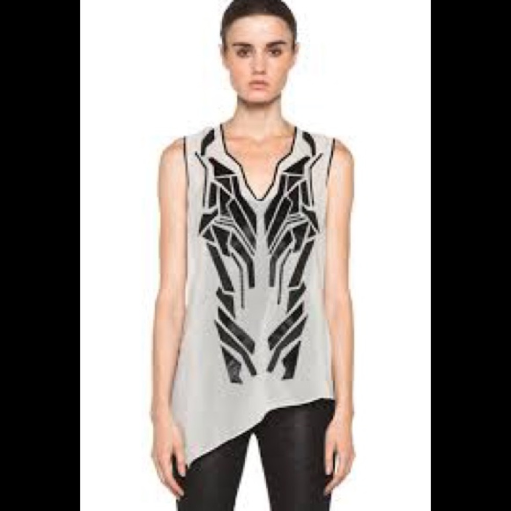 Alexander Wang Mesh Top Sz S